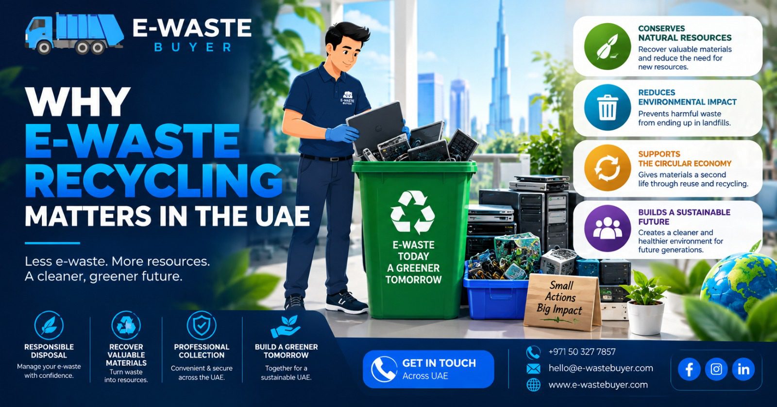 Why E-Waste Recycling Matters in the UAE